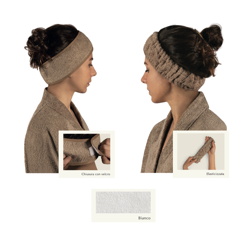 Fascia capelli in spugna (10 pz)