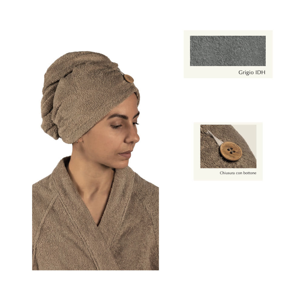 Turbante in spugna (6pz)