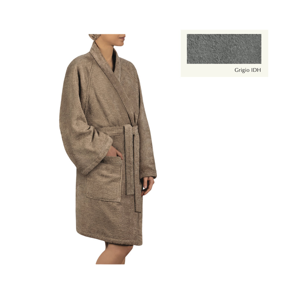 Accappatoio kimono in spugna