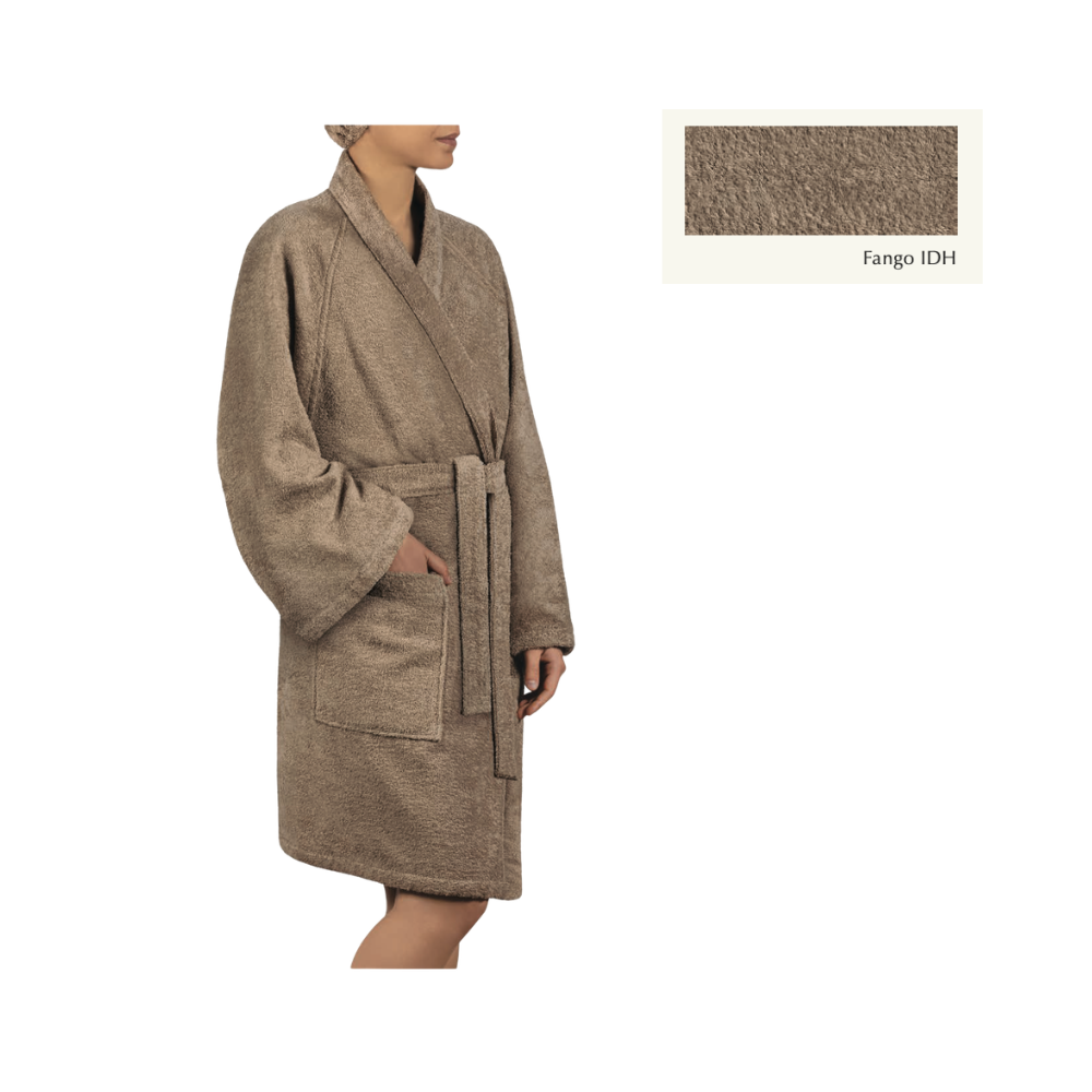Accappatoio kimono in spugna