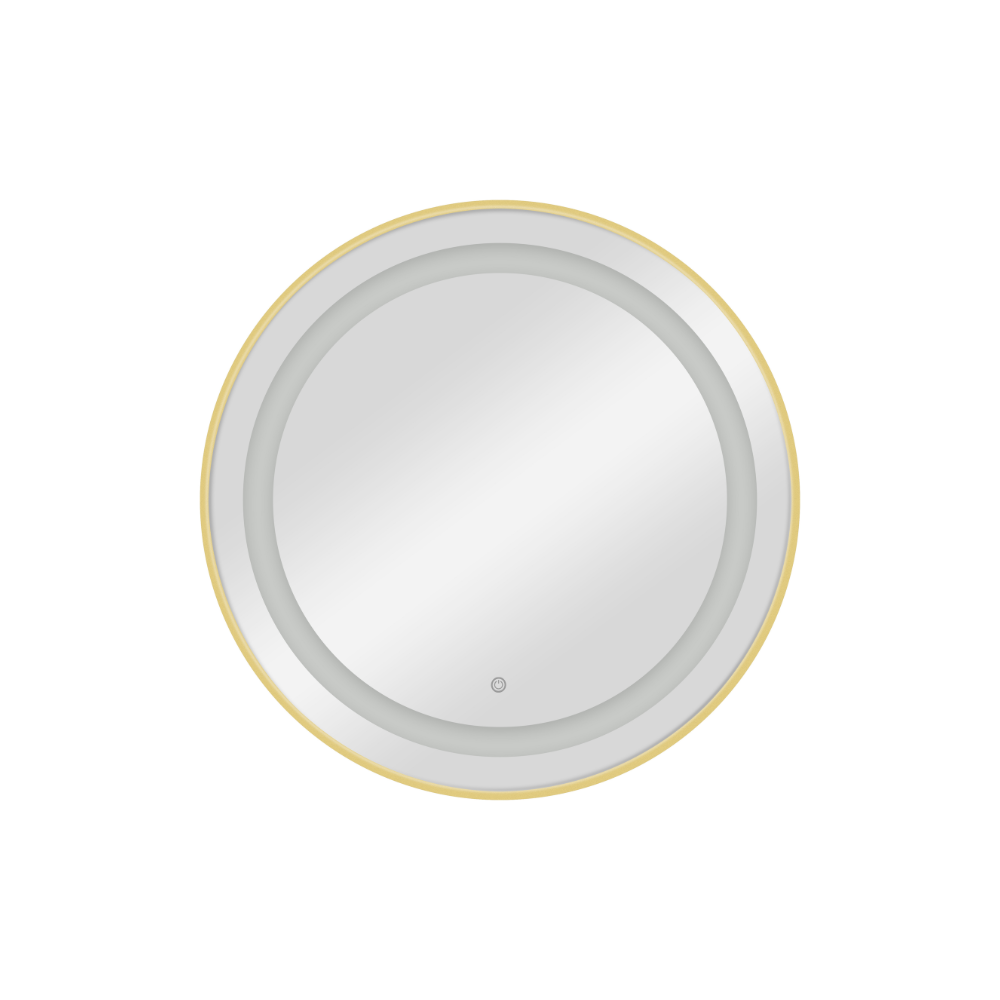 Specchio rotondo con led