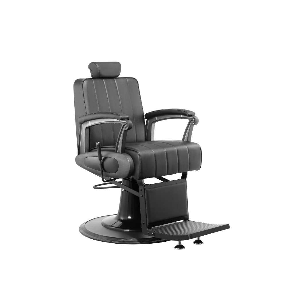 Poltrona nera barber