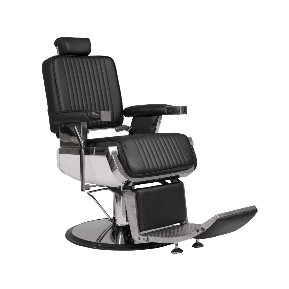 Poltrona nera barber