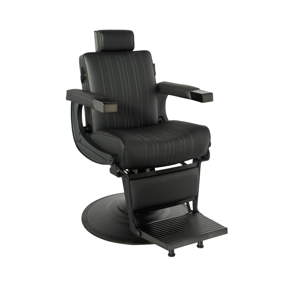 Poltrona nera barber