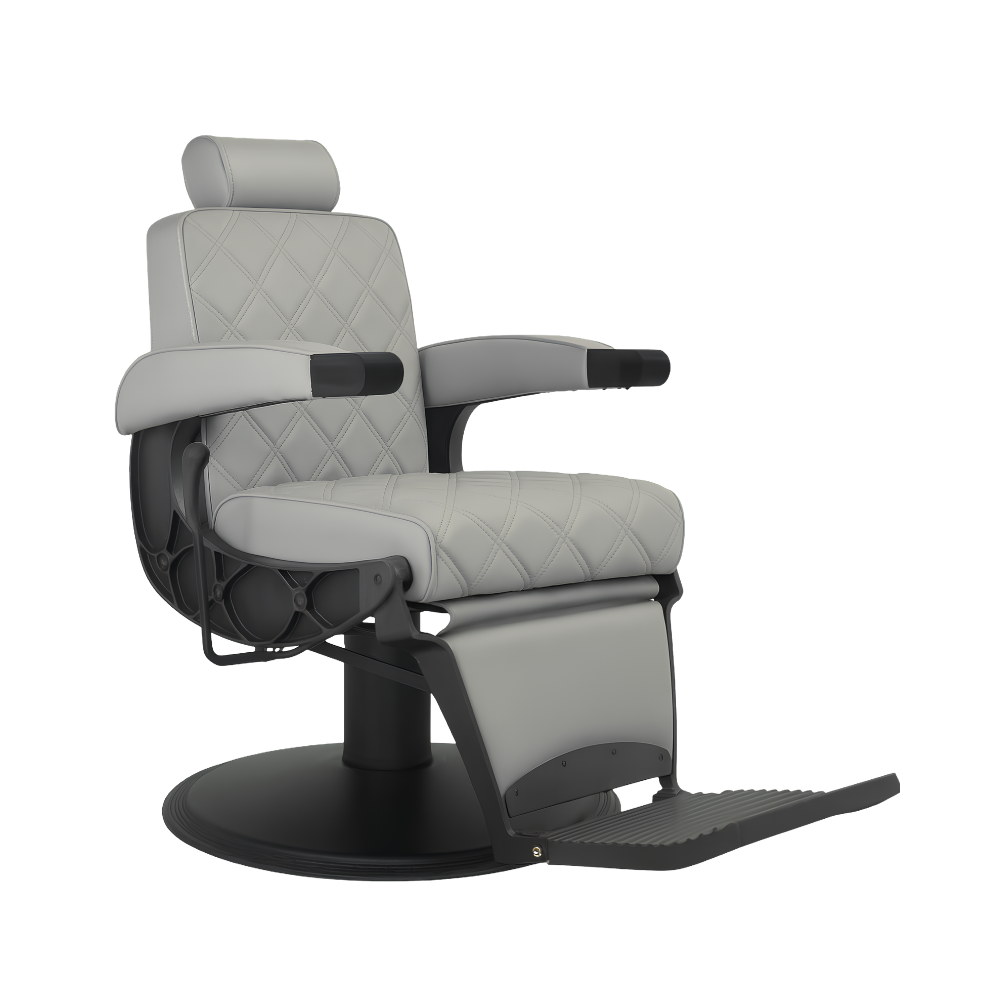 Poltrona grigia barber