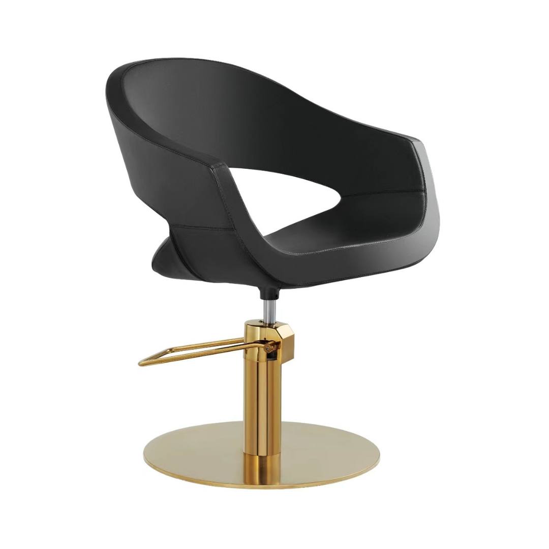 Poltrona styling oro base tonda