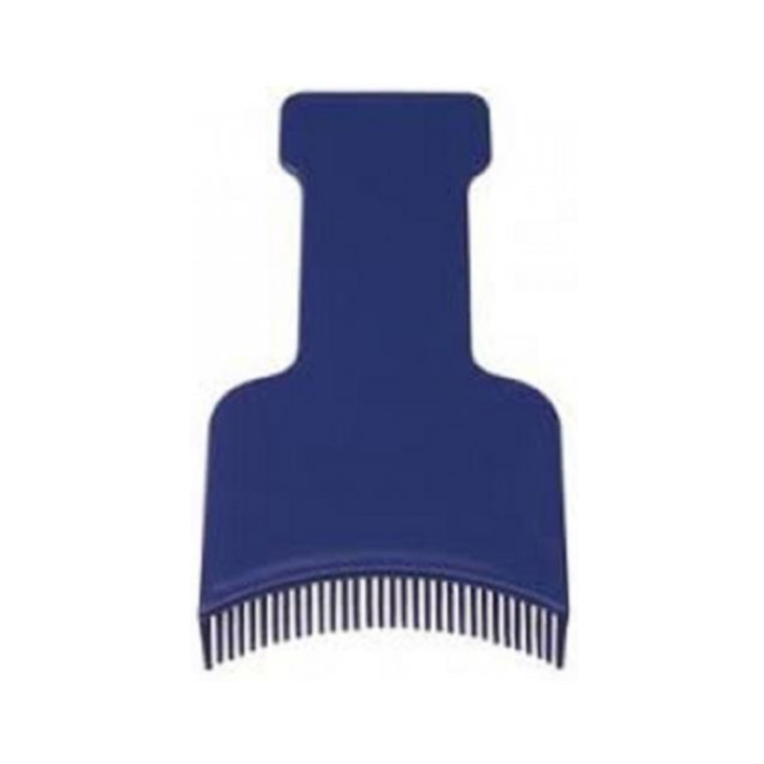 Spatola meches larga dentata - blu