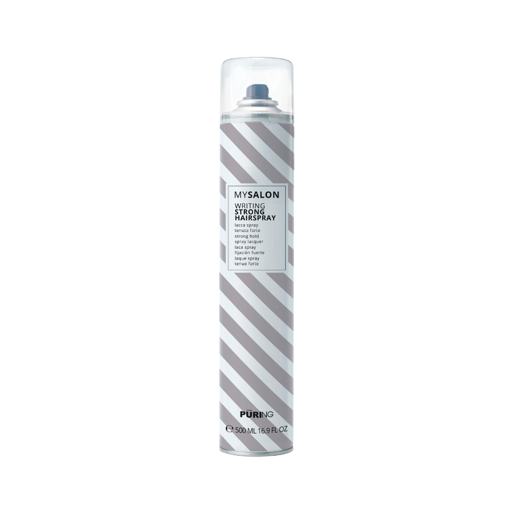 PR My Salon Writing Strong Hairspray