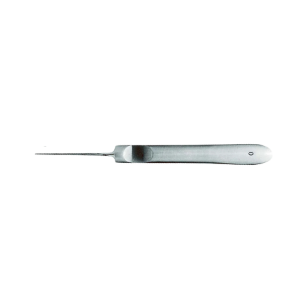 Sgorbia fissa Acciaio Inox - Manico piatto
