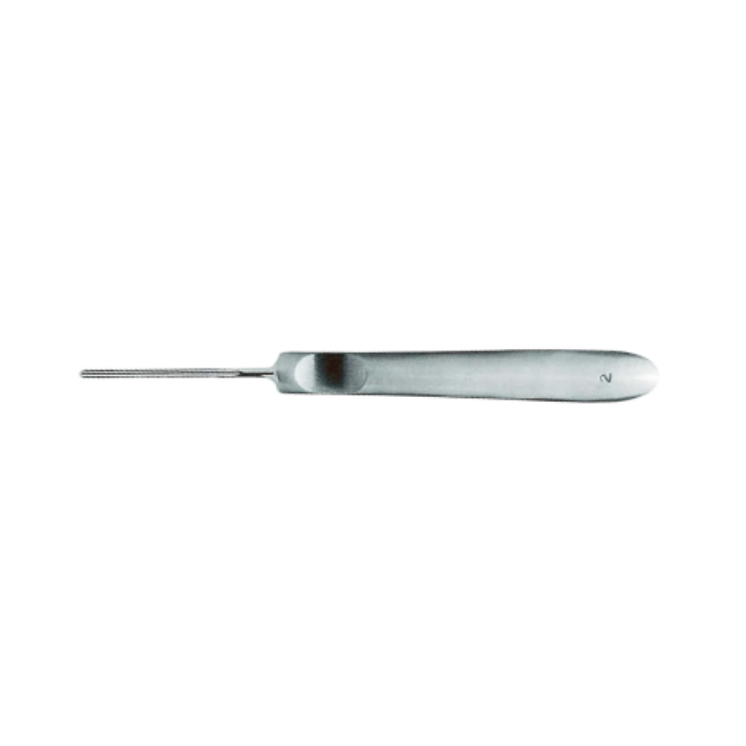 Sgorbie Fisse Acciaio Inox - Manico Piatto
