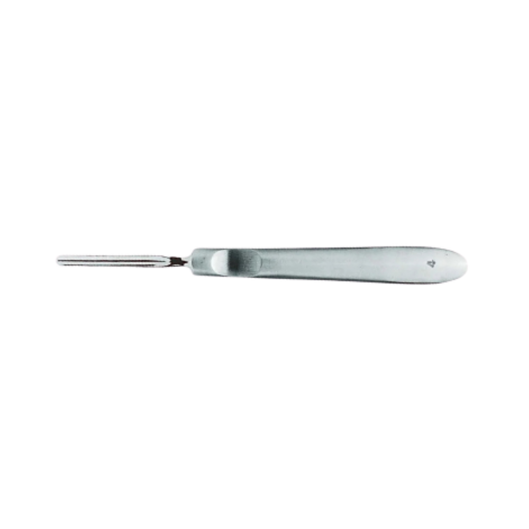 Sgorbie Fisse Acciaio Inox - Manico Piatto