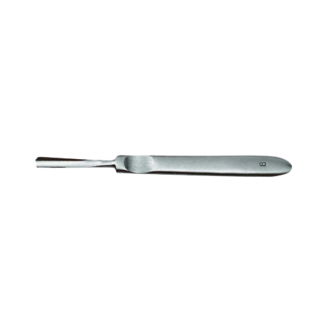 Sgorbie Fisse Acciaio Inox - Manico Piatto