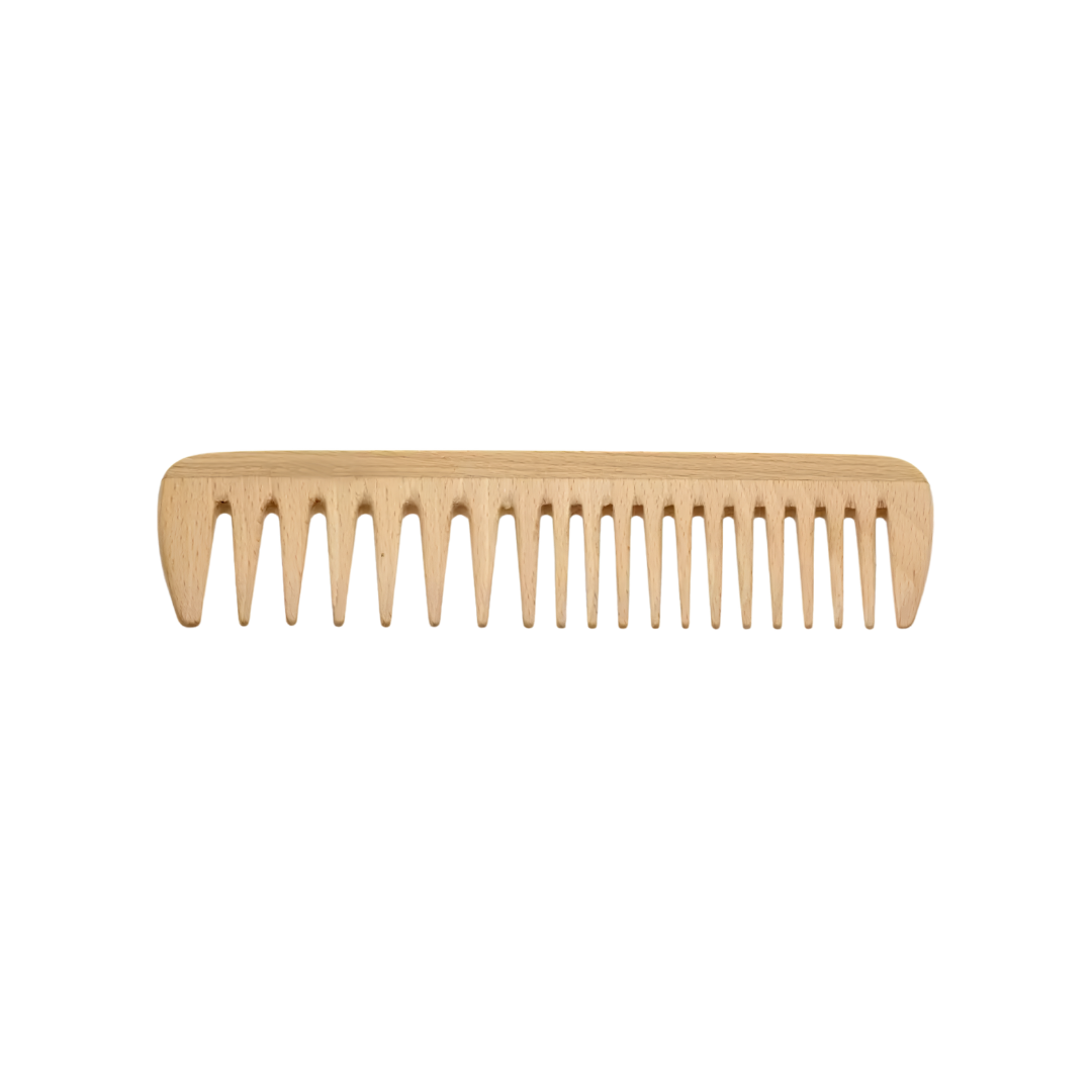 Pettine grande in legno naturale